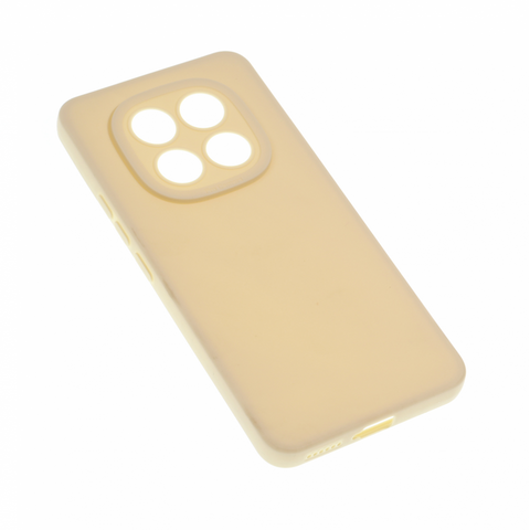 Zastitna maska (futrola) Silikon Pro Camera - Xiaomi Redmi Note 15 Pro 4G krem.