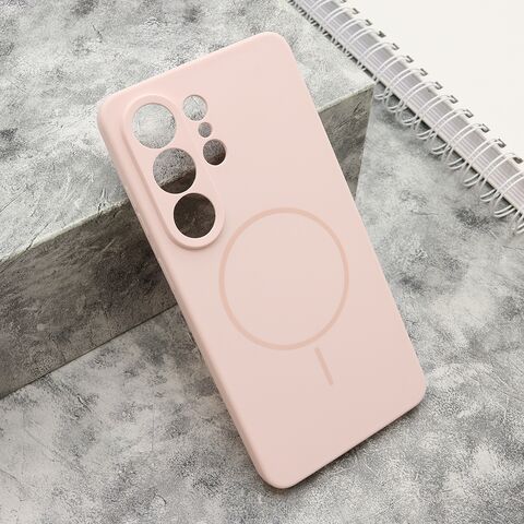 Zastitna maska (futrola) FLEX MagSafe - Samsung S948 Galaxy S26 Ultra 5G roze (MS).