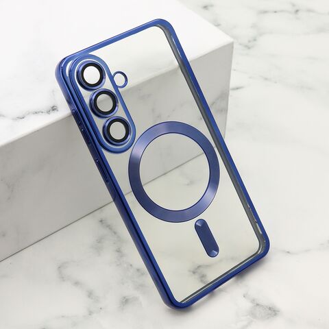 Zastitna maska (futrola) CAMERA PROTECT MAGSAFE - Samsung S941 Galaxy S26 5G plava (MS).