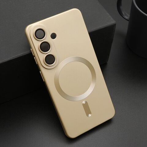 Zastitna maska (futrola) ELEGANT MAGSAFE - Samsung S941 Galaxy S26 5G zlatna (MS).