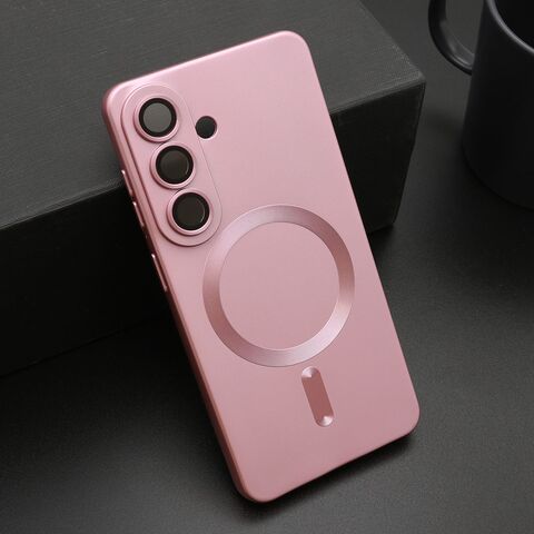 Zastitna maska (futrola) ELEGANT MAGSAFE - Samsung S941 Galaxy S26 5G roze (MS).