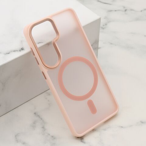 Zastitna maska (futrola) SILKY MAGSAFE II - Samsung S941 Galaxy S26 5G roze (MS).