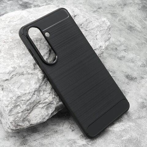 Zastitna silikonska maska (futrola) BRUSHED - Samsung S946 Galaxy S26 Plus 5G crna (MS).