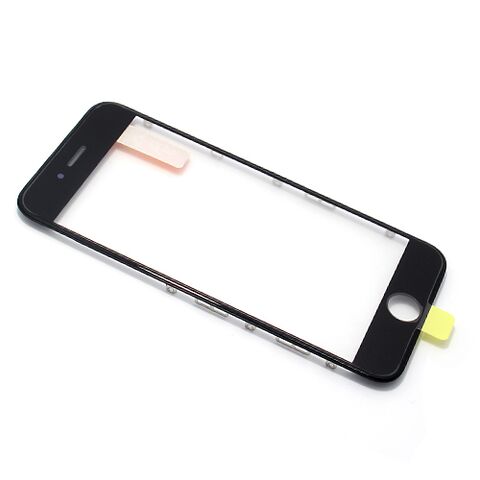 Staklo touchscreen-a - Iphone 6G sa frejmom + oca crni (MS).