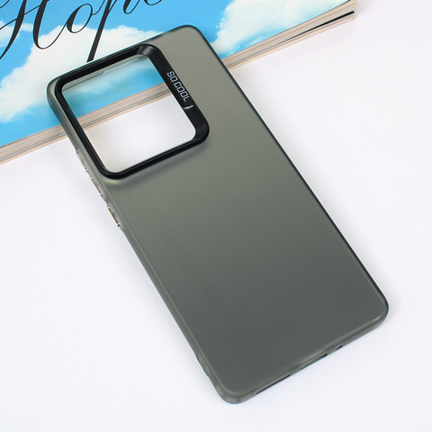 Zastitna maska (futrola) providna - Xiaomi Redmi Note 13 Pro 4G crna.