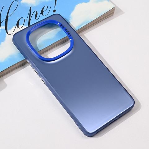 Zastitna maska (futrola) providna - Xiaomi Redmi Note 14 Pro Plus 5G plava.