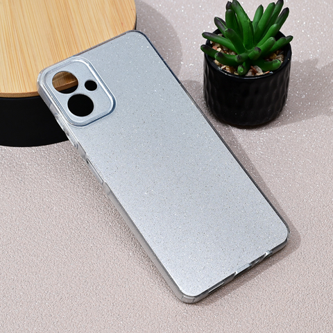 Zastitna maska (futrola) Sparkle Dust - Samsung A065F Galaxy A06 5G srebrna.