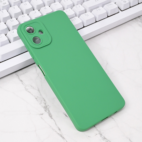 Zastitna maska (futrola) Silikon Pro Camera - Samsung A065F Galaxy A06 4G zelena.