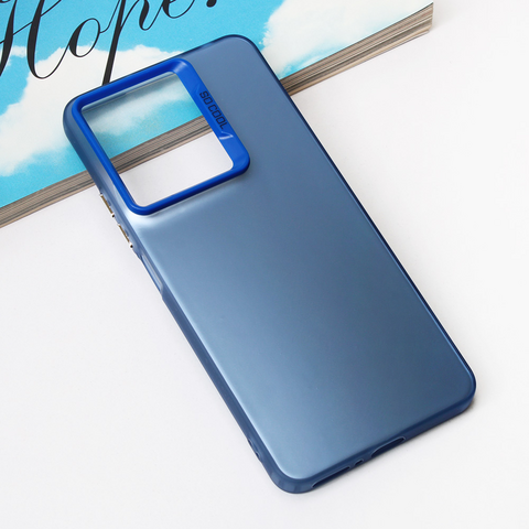 Zastitna maska (futrola) providna - Xiaomi Redmi Note 13 4G plava.