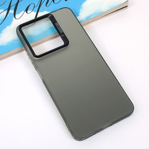 Zastitna maska (futrola) providna - Xiaomi Redmi Note 13 4G crna.