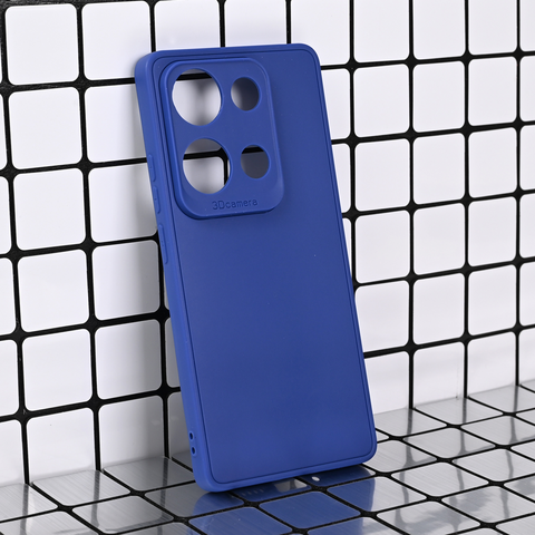 Zastitna maska (futrola) 3D Camera - Xiaomi Redmi Note 14s tamno plava.