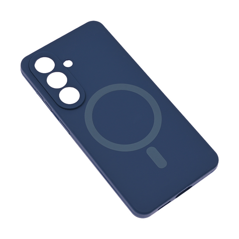 Zastitna maska (futrola) Magsafe Pure color - Samsung S941 Galaxy S26 tamno plava.