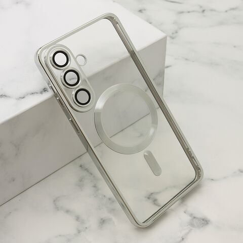 Zastitna maska (futrola) CAMERA PROTECT MAGSAFE - Samsung S946 Galaxy S26 Plus 5G srebrna (MS).