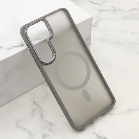 Zastitna maska (futrola) SILKY MAGSAFE II - Samsung S946 Galaxy S26 Plus 5G siva (MS).