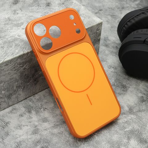 Zastitna maska (futrola) DEFINE MagSafe - iPhone 17 Pro Max (6.9) narandzasta (MS).