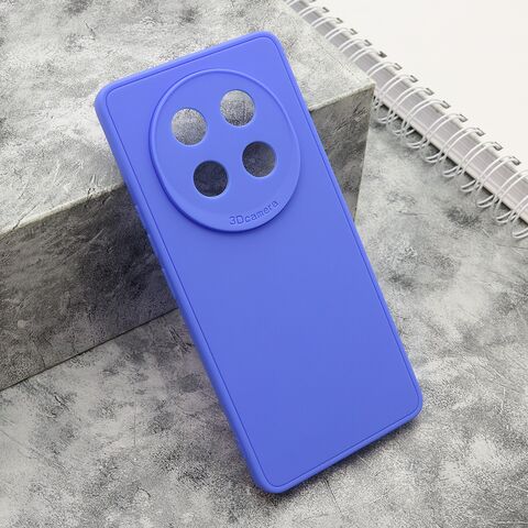 Zastitna maska (futrola) Soft 3D camera - Huawei Honor X9C/Magic 7 lite plava (MS).