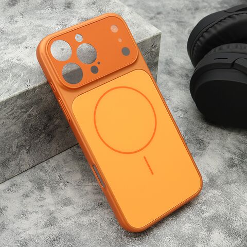 Zastitna maska (futrola) DEFINE MagSafe - iPhone 16 Pro Max (6.9) narandzasta (MS).