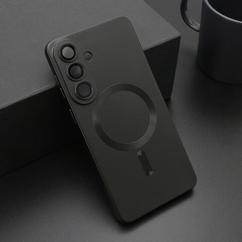 Zastitna maska (futrola) ELEGANT MAGSAFE - Samsung S946 Galaxy S26 Plus 5G crna (MS).