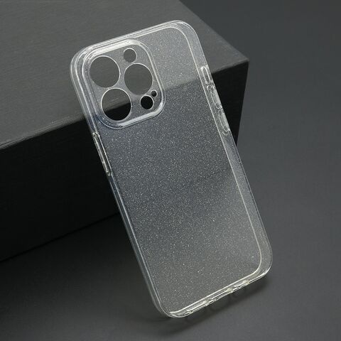 Zastitna maska (futrola) SPARKLING - iPhone 13 Pro (6.1) providna (MS).
