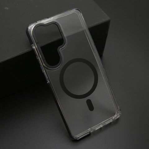 Zastitna maska (futrola) Transparent LOOK MagSafe - Samsung S948 Galaxy S26 Ultra 5G crna (MS).