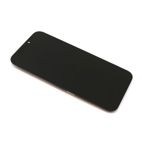 LCD displej (ekran) - Iphone 12/12 Pro (6.1) + Touch screen crni SOFT OLED 60HZ Support IC removable (MS).