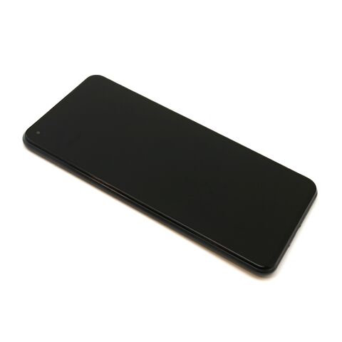 LCD displej (ekran) - Xiaomi Mi 11 Lite 4G/5G + Touch screen + okvir crni Full ORG EU (56000A0K9D00) (MS).
