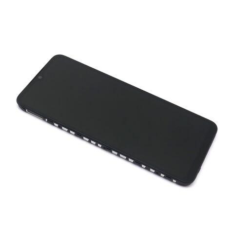 LCD displej (ekran) - Xiaomi Redmi 10C + Touch screen + okvir crni APLONG Original Material (MS).