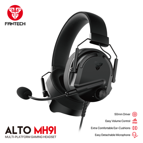 Slusalice Gaming Fantech MH91 Alto crne.
