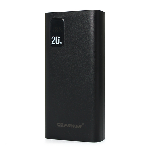 Univerzalna Back Up Baterija prenosiva baterija Oxpower P20 20000 mAh crna.