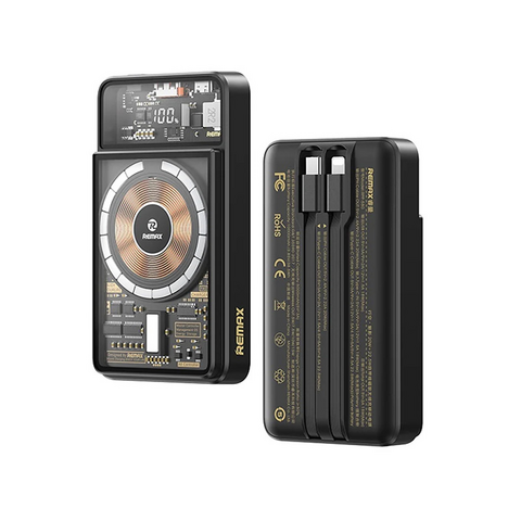 Univerzalna Back Up Baterija prenosiva baterija REMAX Phantom Series RPP-580 PD 20W+QC 22.5W 10000mAh crni.