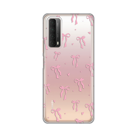 Zastitna ultra tanka (skin) maska / futrola PRINT - Huawei P smart 2021 Cute Bow.