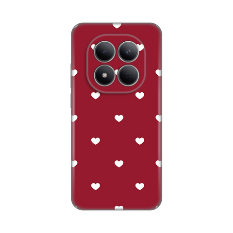 Zastitna ultra tanka (skin) maska / futrola PRINT - Xiaomi Redmi Note 15 Pro 5G Burgundy Hearts.