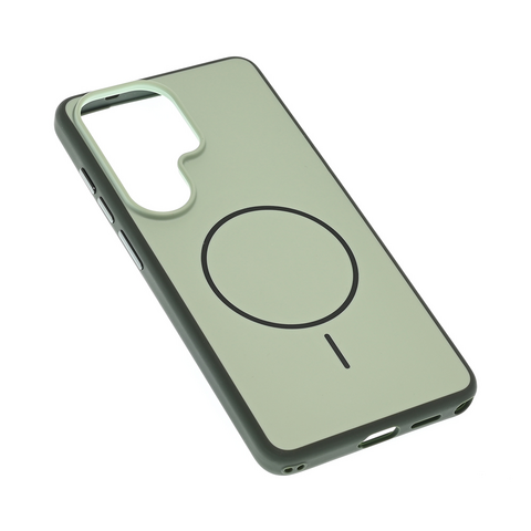 Zastitna maska (futrola) Magsafe mat Line - Samsung S948 Galaxy S26 Ultra zelena.