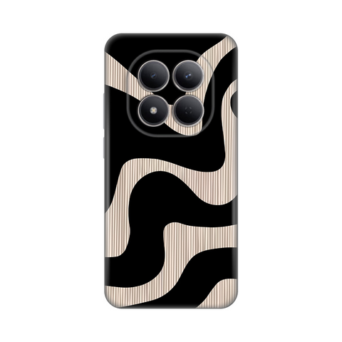Zastitna ultra tanka (skin) maska / futrola PRINT - Xiaomi Redmi Note 15 Pro 5G crni Flow.