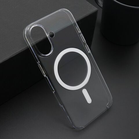 Zastitna maska (futrola) AMBER CLEAR MagSafe - iPhone 17 providna (MS).