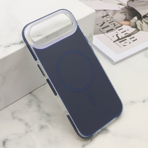 Zastitna maska (futrola) AMBER RING MagSafe - iPhone 17 Air plava (MS).