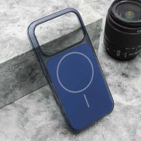 Zastitna maska (futrola) AMBER MagSafe - iPhone 17 Pro plava (MS).