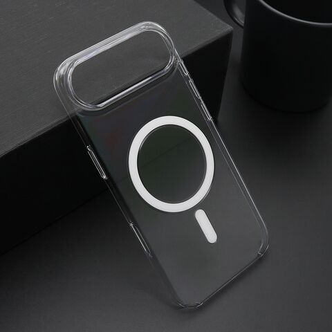 Zastitna maska (futrola) AMBER CLEAR MagSafe - iPhone 17 Air providna (MS).