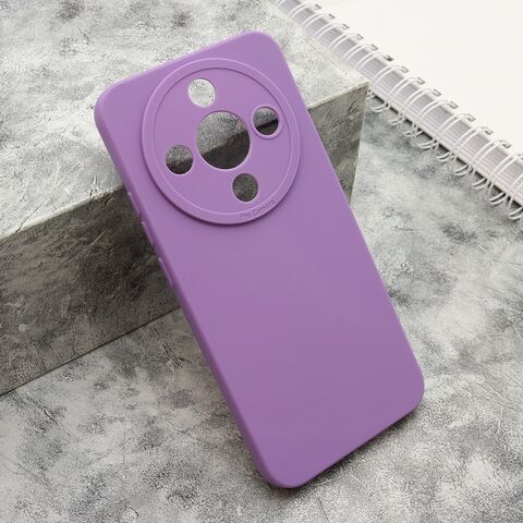 Zastitna silikonska maska (futrola) Pro Camera - Huawei Honor X9D/Magic 8 lite ljubicasta (MS).