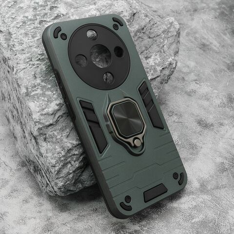 Zastitna maska (futrola) Square ring - Huawei Honor X9D/Magic 8 lite zelena (MS).