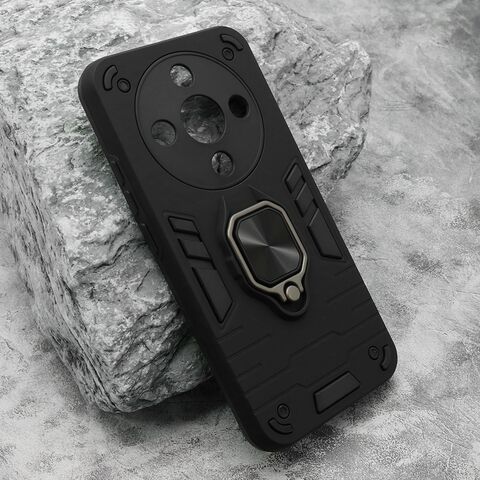 Zastitna maska (futrola) Square ring - Huawei Honor X9D/Magic 8 lite crna (MS).