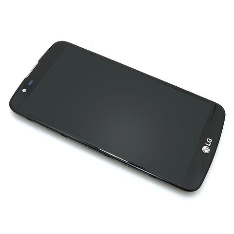 LCD displej (ekran) - LG K10/K420N + Touch screen + okvir crni (MS).