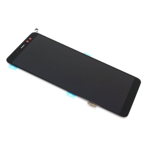 LCD displej (ekran) - Samsung A730F Galaxy A8 Plus 2018 + Touch screen crni ORG (MS).