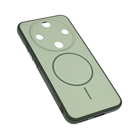 Zastitna maska (futrola) Magsafe mat Line - Huawei Honor Magic 8 Lite zelena.