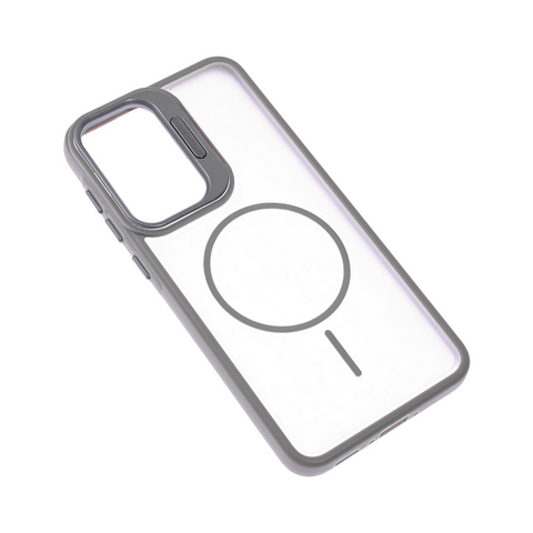 Zastitna maska (futrola) Magsafe Pastel Pop - Samsung A566 Galaxy A56 5G siva.
