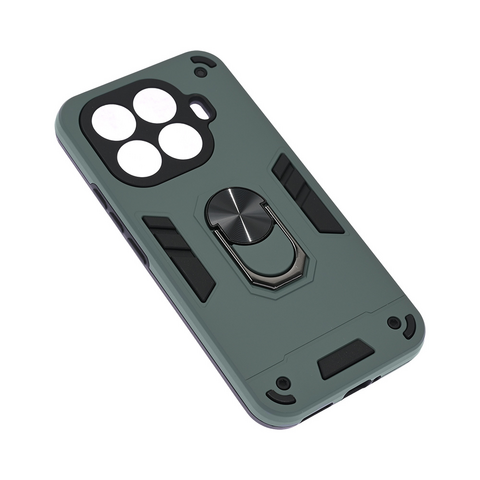 Zastitna maska (futrola) Hard Ring - Xiaomi 15T Pro tamno siva.