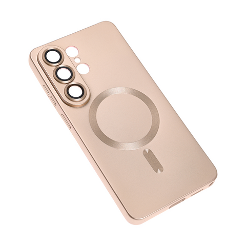 Zastitna maska (futrola) Magsafe Chrome - Samsung S948 Galaxy S26 Ultra zlatna.