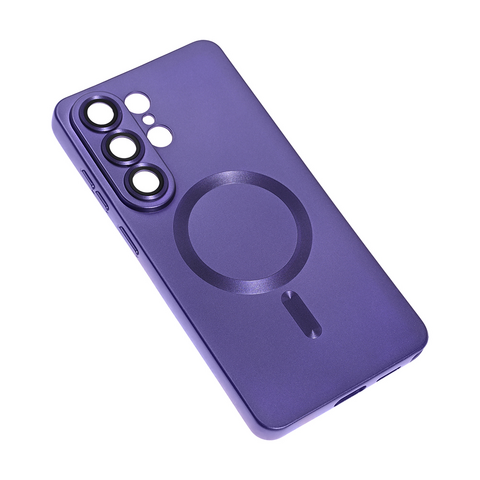 Zastitna maska (futrola) Magsafe Chrome - Samsung S948 Galaxy S26 Ultra ljubicasta.