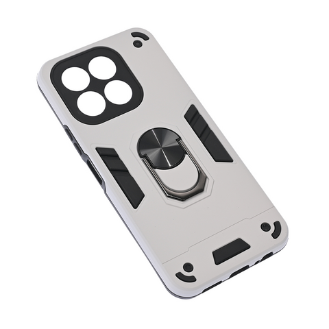 Zastitna maska (futrola) Hard Ring - Huawei Honor X6c siva.