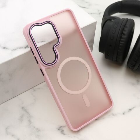 Zastitna maska (futrola) COLOR LOOK MagSafe - Samsung S948 Galaxy S26 Ultra 5G roze (MS).